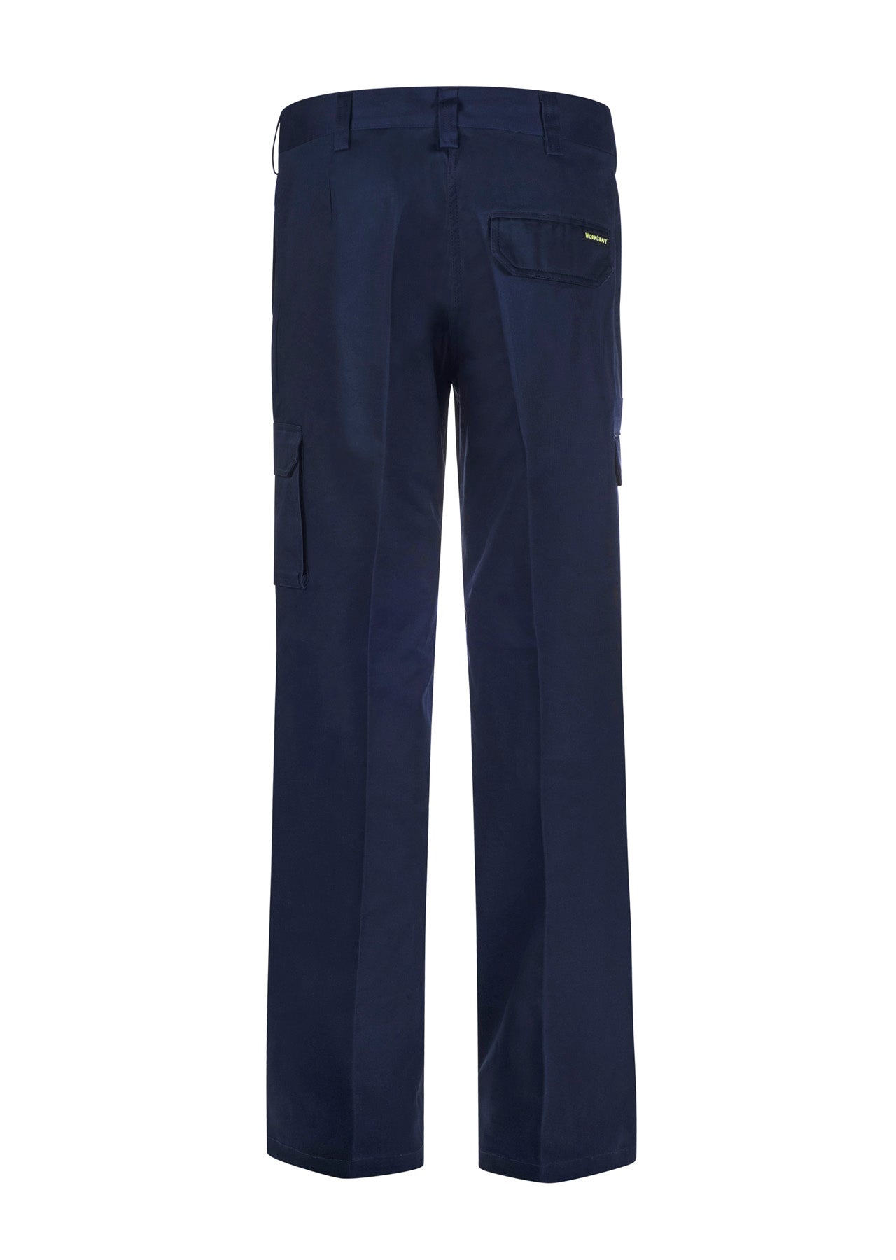 Workcraft WPL070 Ladies Mid Weight Cargo Cotton Drill Trouser in Navy