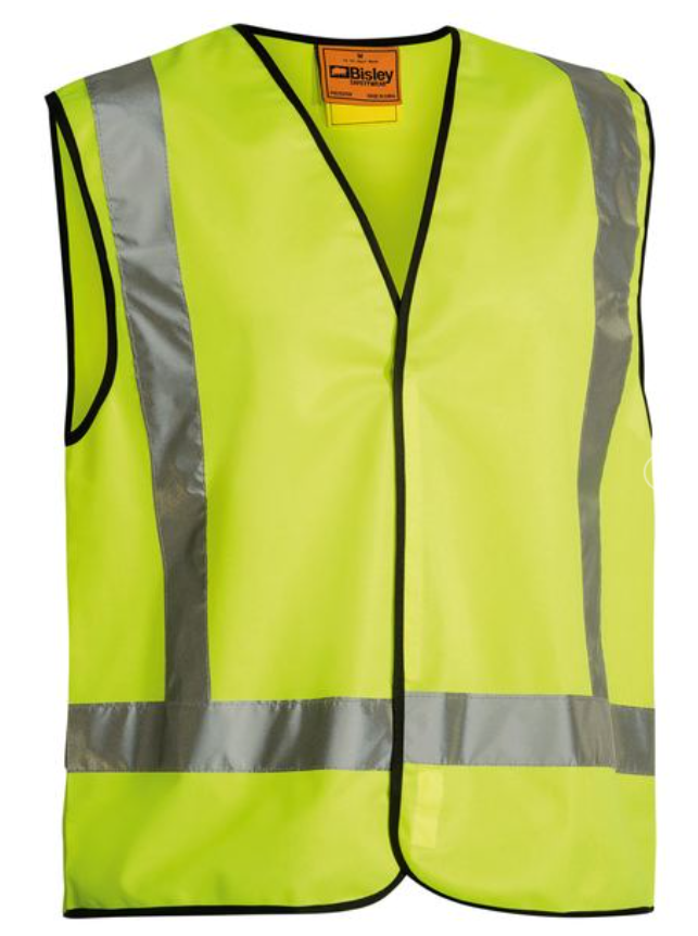 Taped X Back Hi Vis Vest