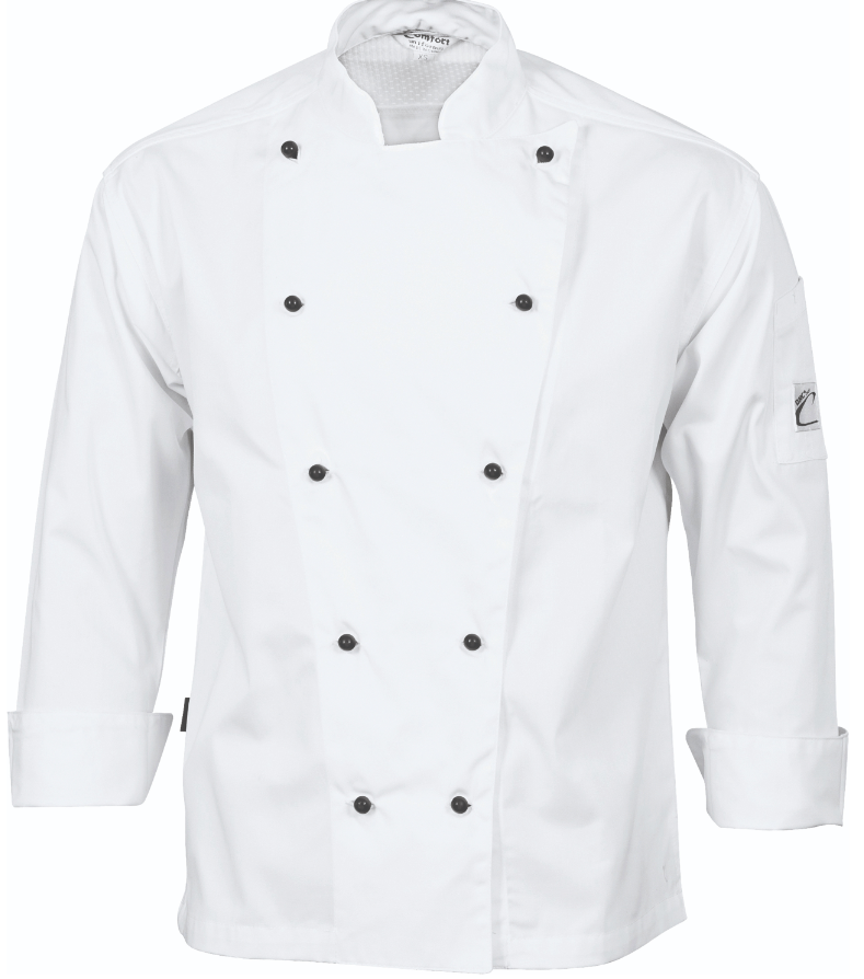 Three Way Air Flow Chef Jacket - Long Sleeve