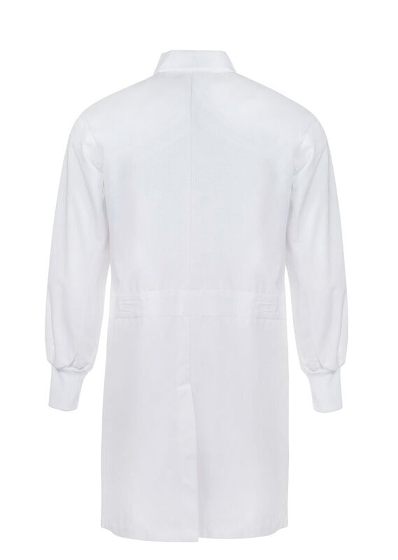 Workcraft WJ3011 Mens Food Industry Dustcoat With Internal Pockets in White
