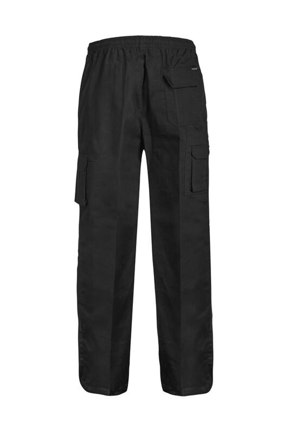 Chefscraft CP055 Chefs Drawstring Cargo Pant in Black