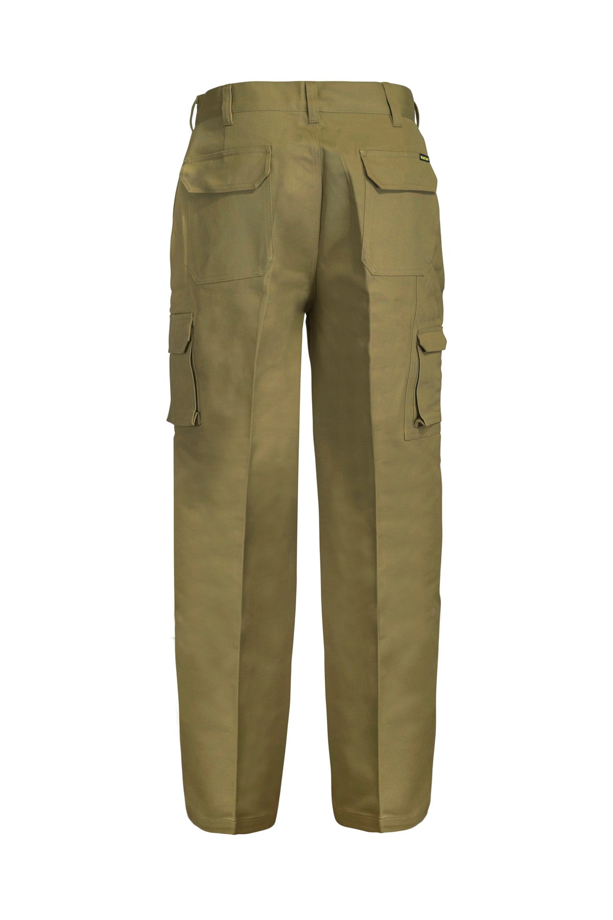 Workcraft WP3068 Mens Cargo Cotton Drill Trouser in Khaki