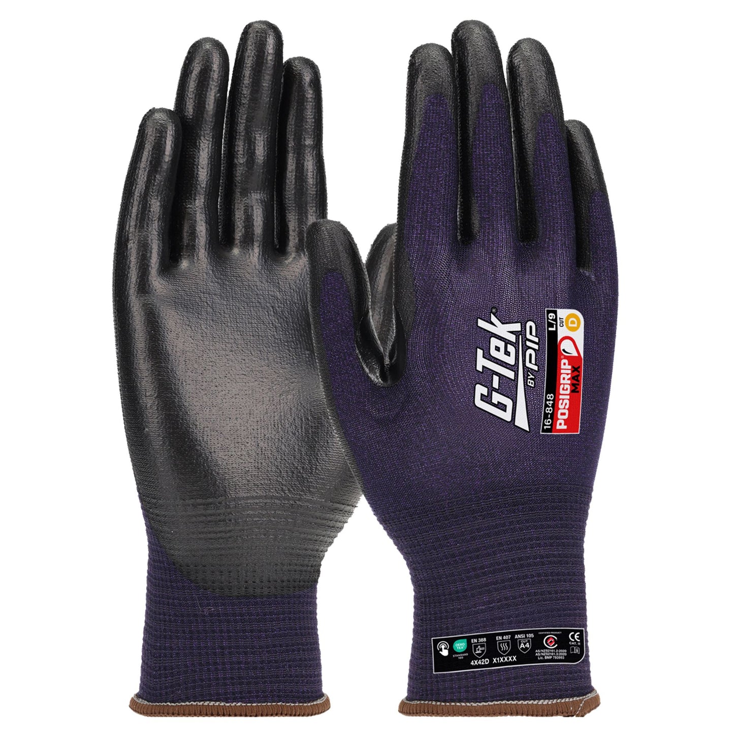 PIP G-Tek PosigripMAX 18G Cut D Glove