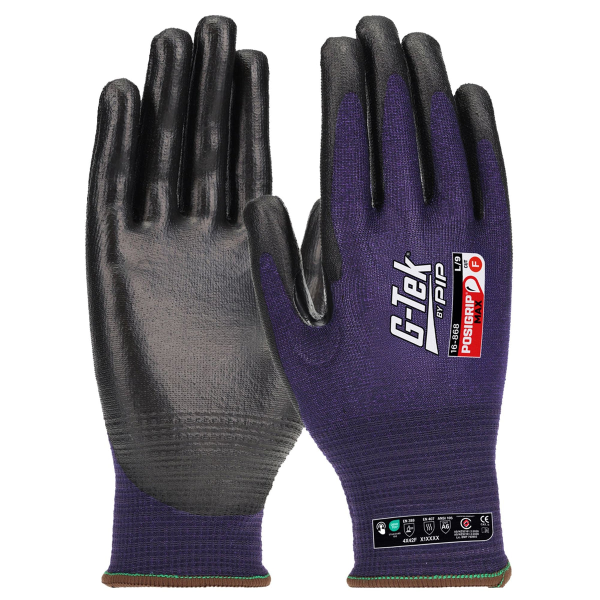 PIP 16-868 G-Tek Posigripmax Cut F Glove
