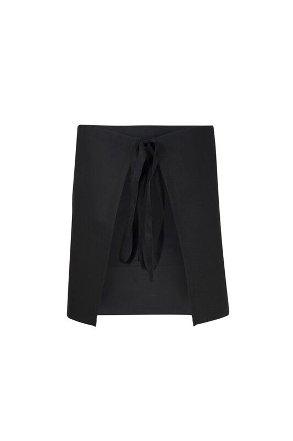 Chefscraft CA022 Quarter Apron With Pocket in Black