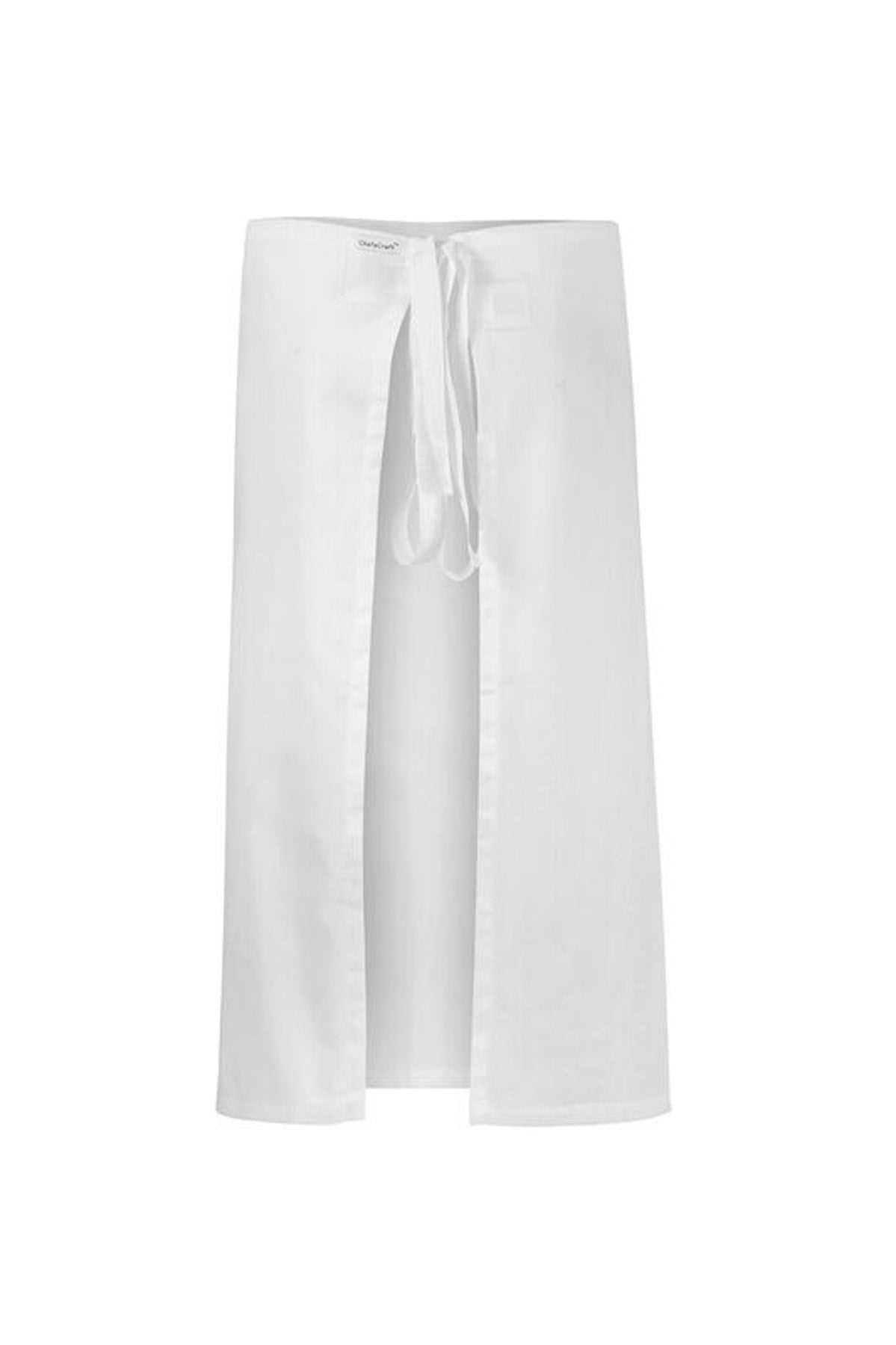 Chefscraft CA009 3/4 Length Apron in White