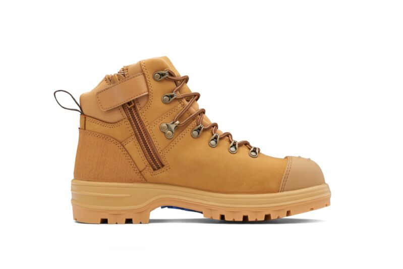 Blundstone 243 Wheat water-resistant nubuck safety boot