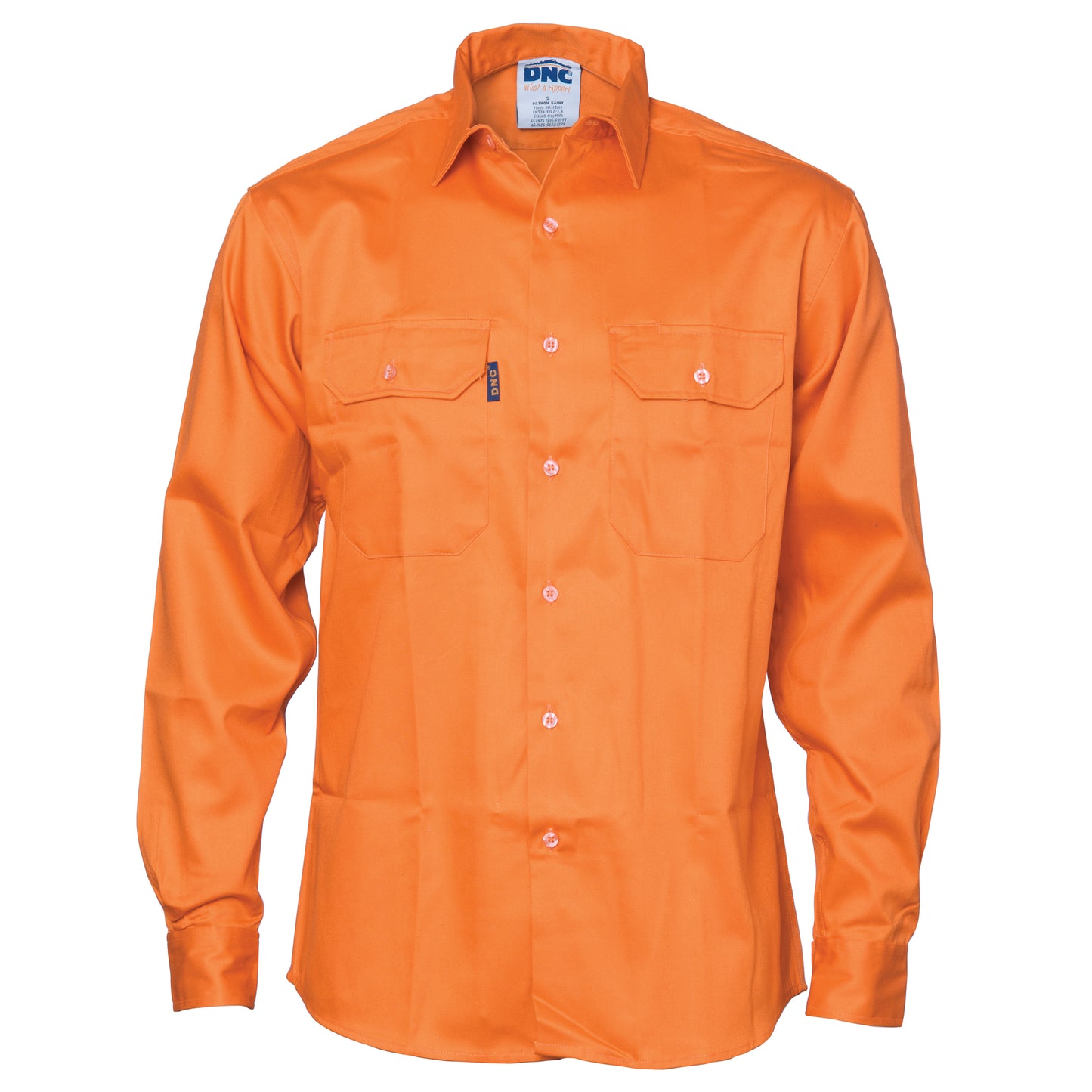 3402 Patron Saint® Flame Retardant Drill Shirt, Long Sleeve