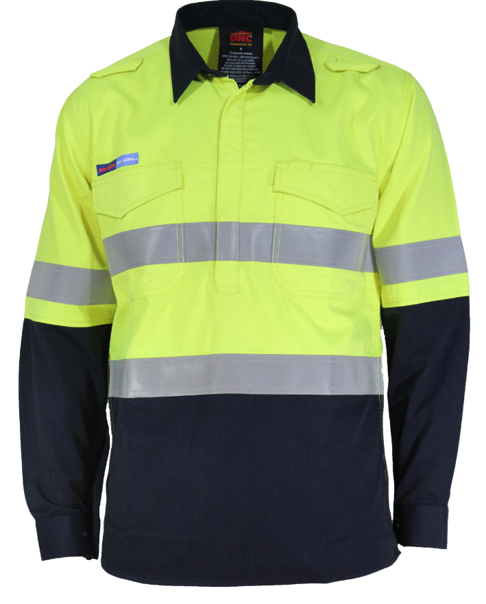 DNC Inherent FR PPE1 2T C/F L/W D/N Shirt