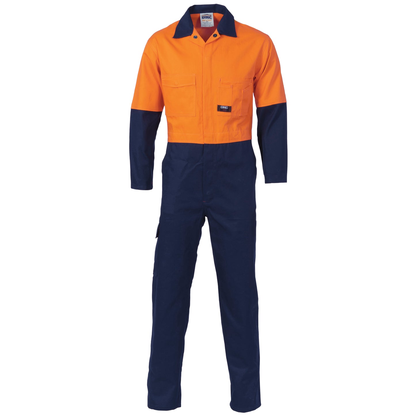 Orange/Navy