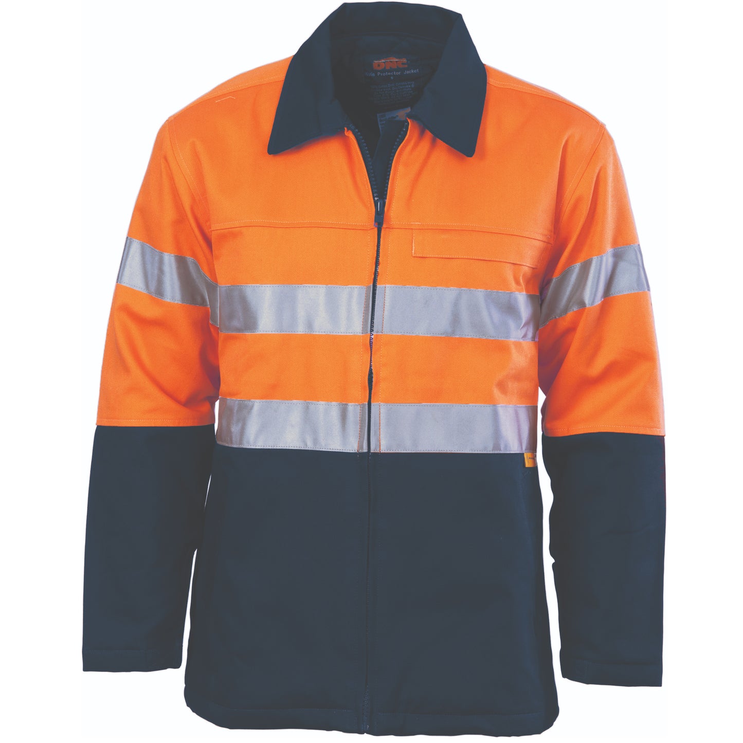 Orange/Navy