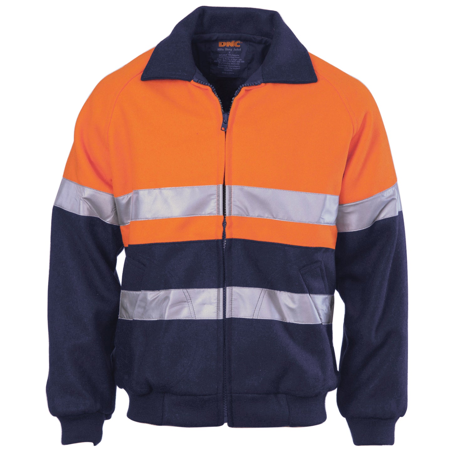 Orange/Navy