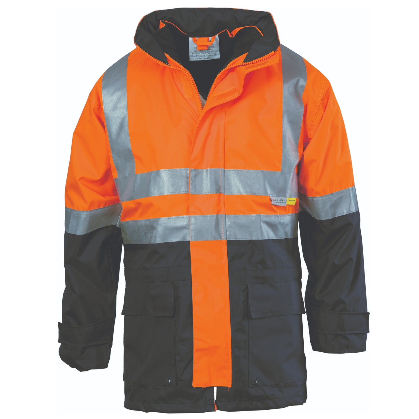 Orange/Navy