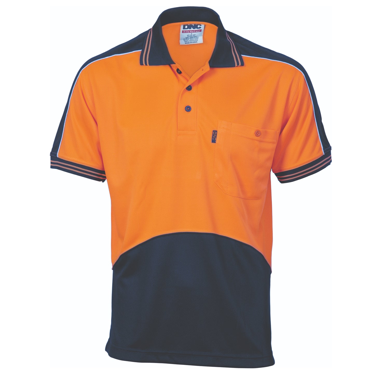 Orange/Navy