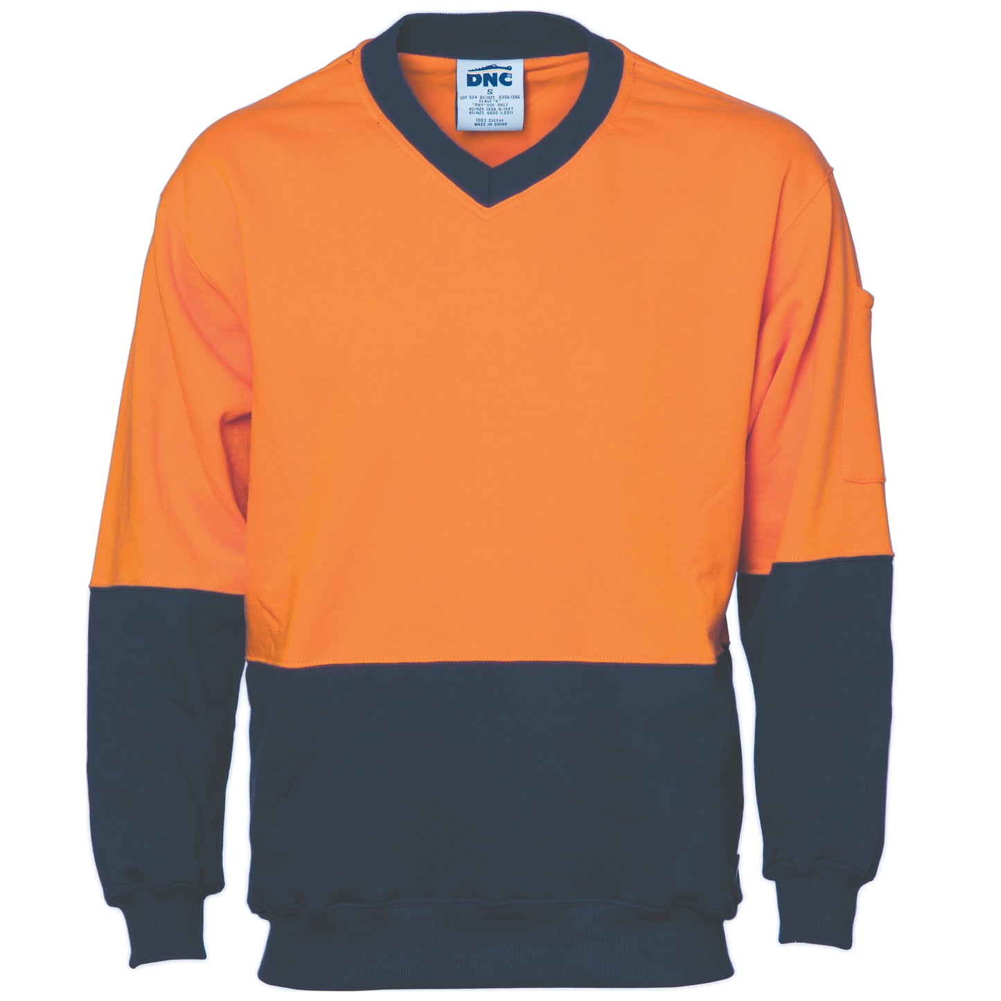 Orange/Navy