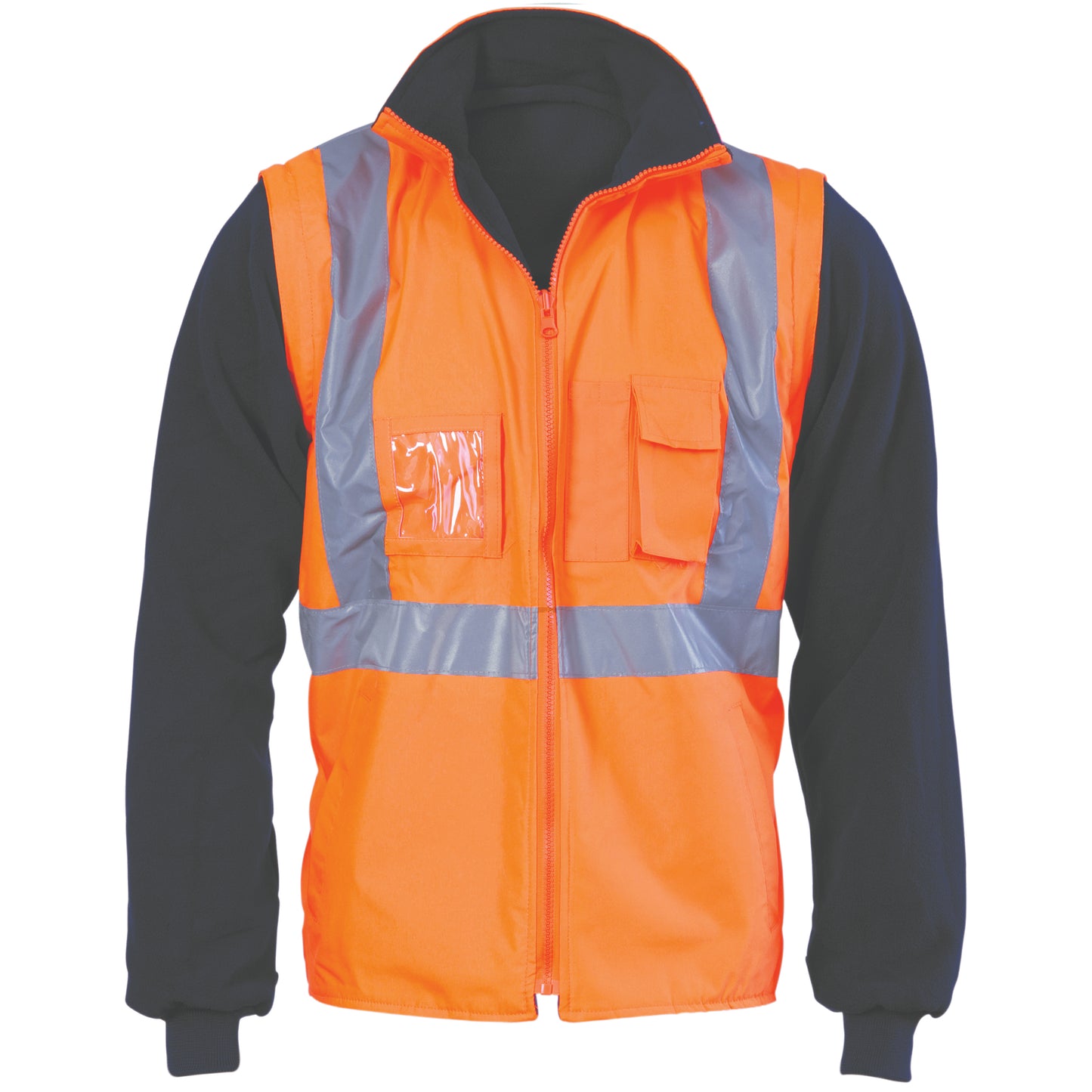 Orange/Navy
