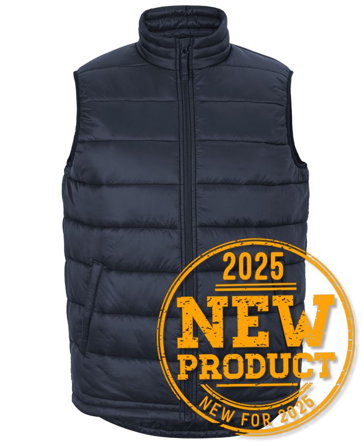 JB's Urban Puffer Vest Black