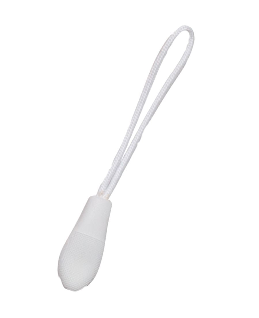 JB's Changeable Zip Puller (10Pk) Lt Grey
