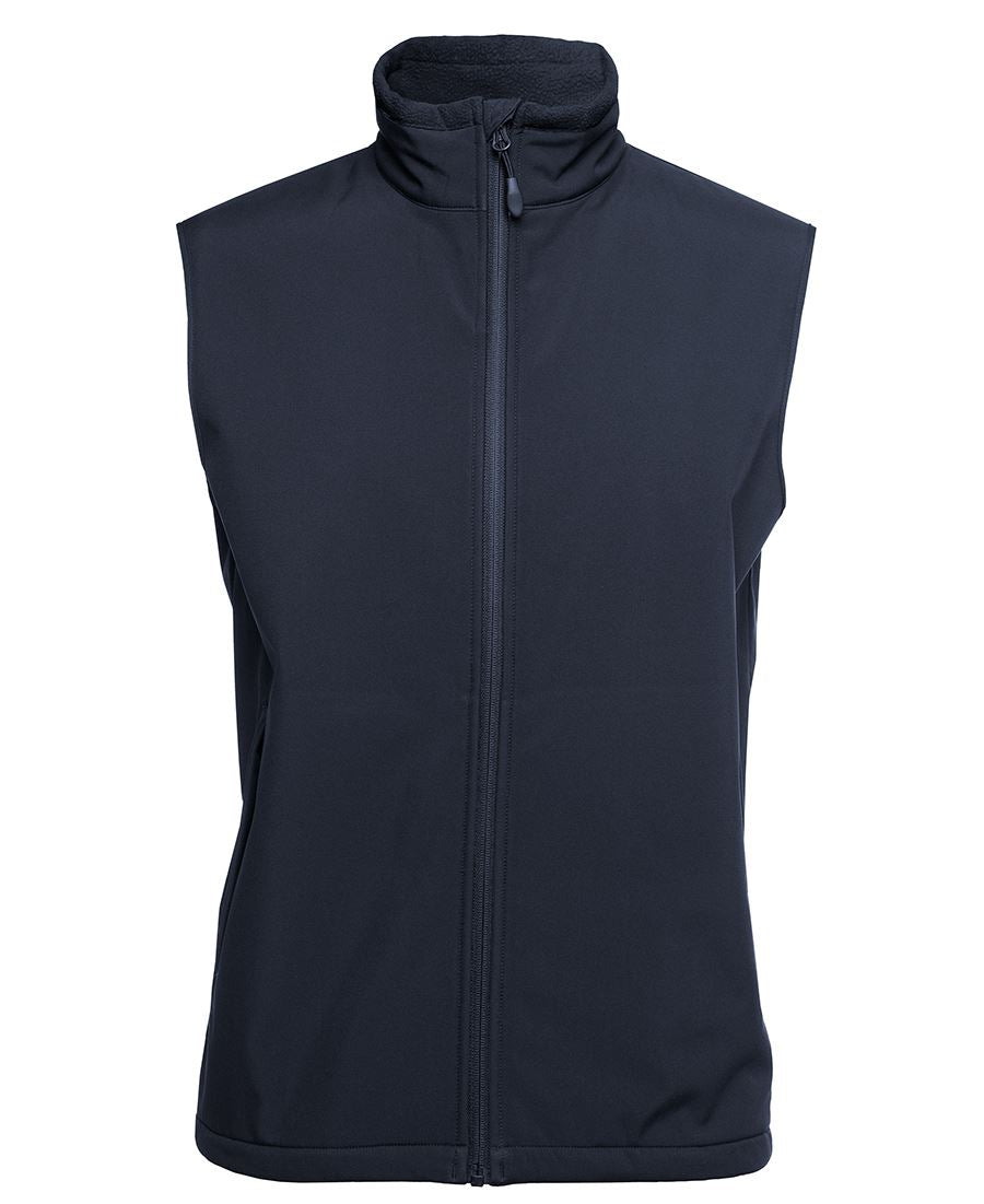 Pdm Three Layer Softshell Vest Black