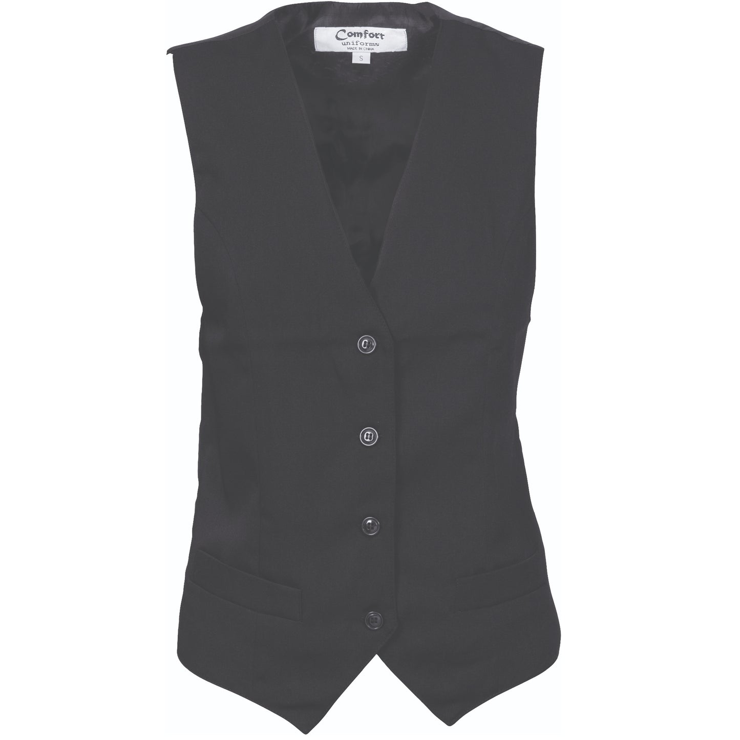 4302 Ladies Black Vest