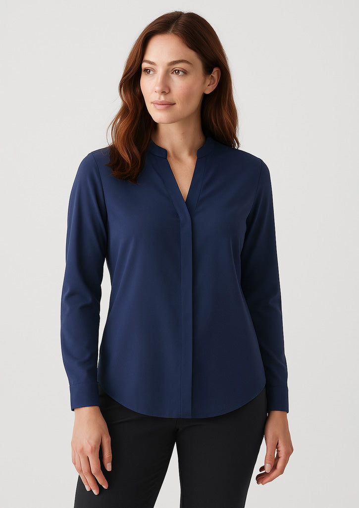BizCorporate 44210 Womens Juliette Long Sleeve Blouse