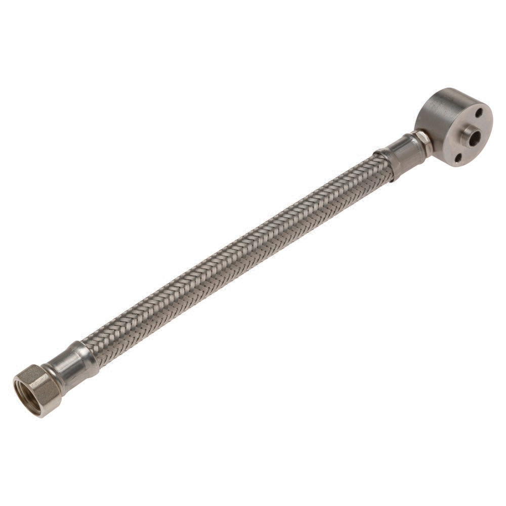 Pratt Safety Right Hand SS Braided Hose & Elbow Assembly For Showers
