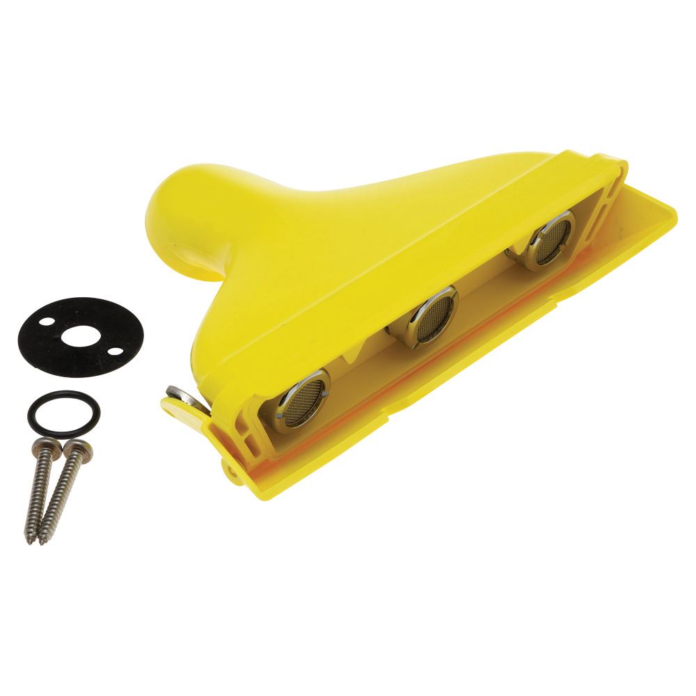Pratt Safety 531131 Triple Aerated Eye And Face Wash Nozzle Assembly