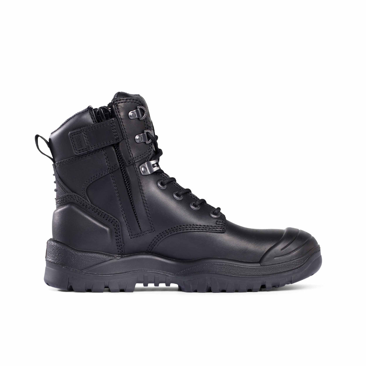 Mongrel Boots 561 High Leg ZipSider Boot w/ Scuff Cap