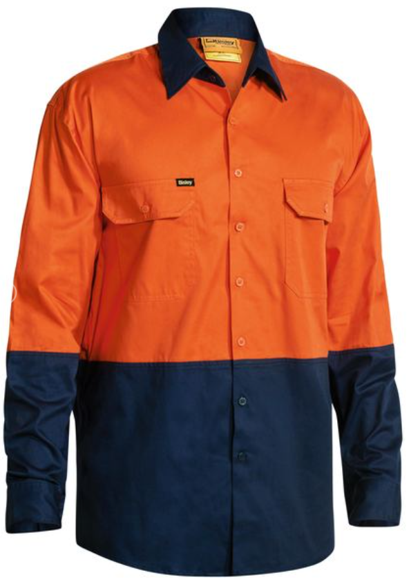 Hi Vis Cool Lightweight Drill Shirt