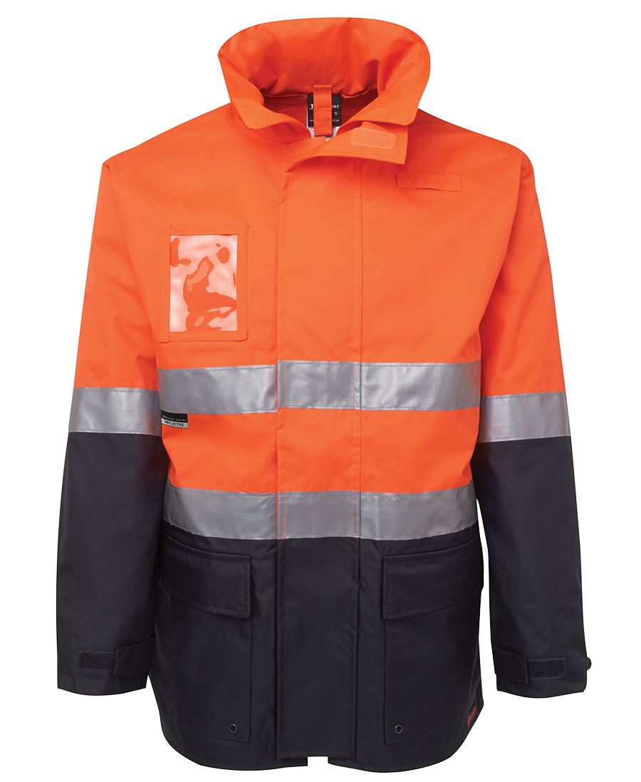 JB's Hv (D+N) L/Line Jacket Lime/Navy-2Xs