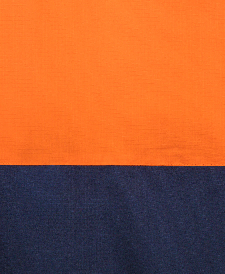 6HRFS Hi Vis Class F Ripstop S/S Work Shirt
