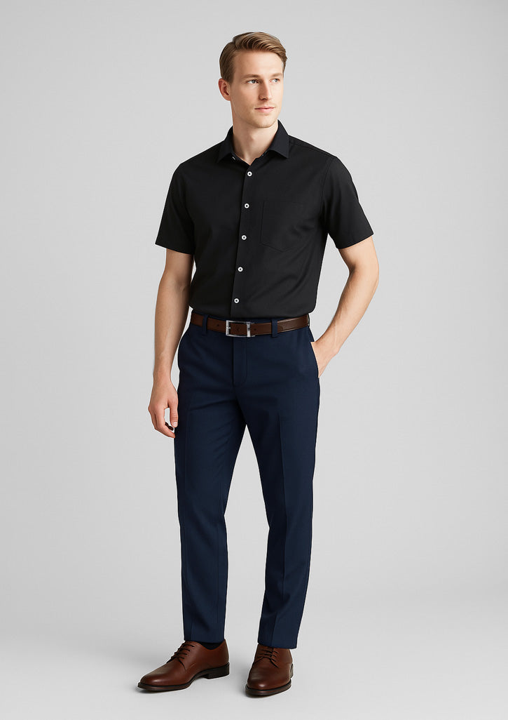 BizCorporate 74013 Mens Comfort Wool Stretch Slimline Pant