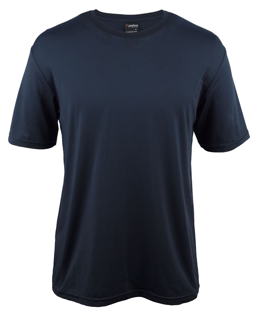 Podium Stretch Tee Black