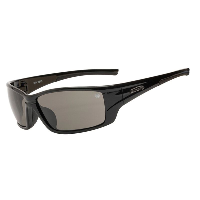 Scope Optics 800S Spy Jet Black Frame AF/AS Safety Glasses