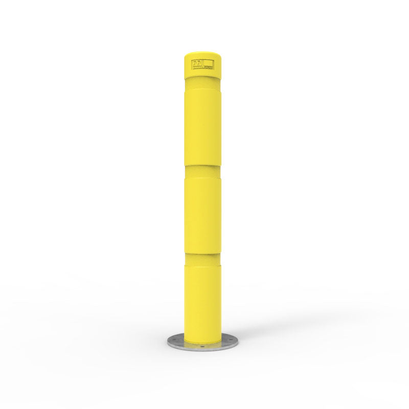 Bollard 140mm Surface Mounted with Skinz Bollard Sleeve