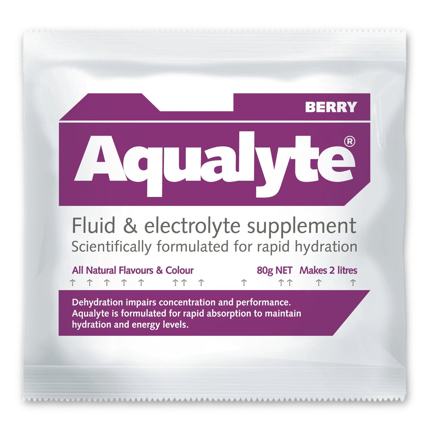 Maxisafe A-B80G100L Berry Flavour, 80g Sachets, Box of 100