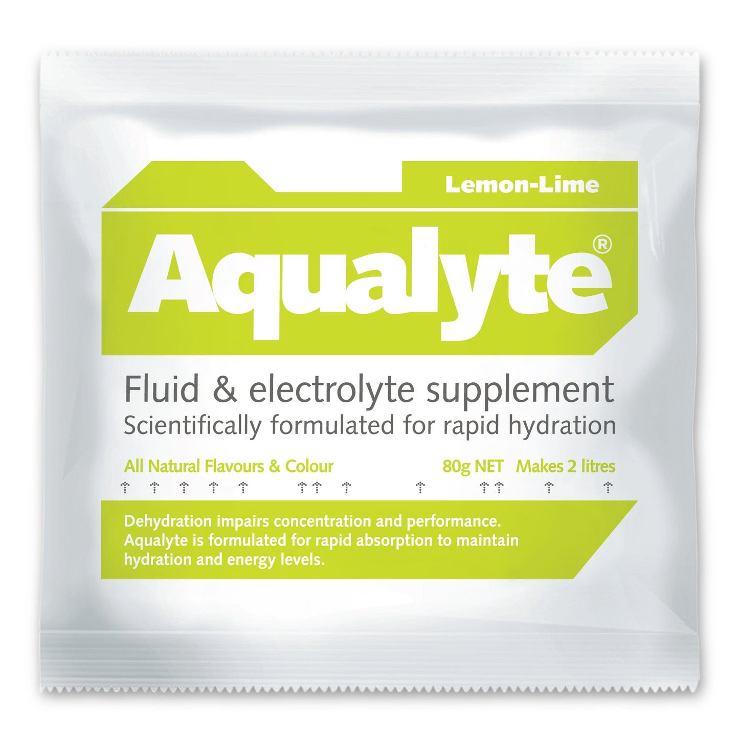 Maxisafe A-L80G100L Lemon/Lime Flavour, 80g Sachets, Box of 100