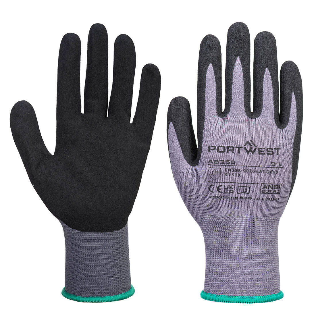 Portwest DermiFlex Essential Multipack (Pk12) in Grey/Black
