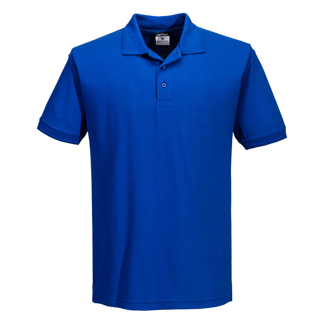 Portwest Naples Polo Shirt S/S in Royal Blue
