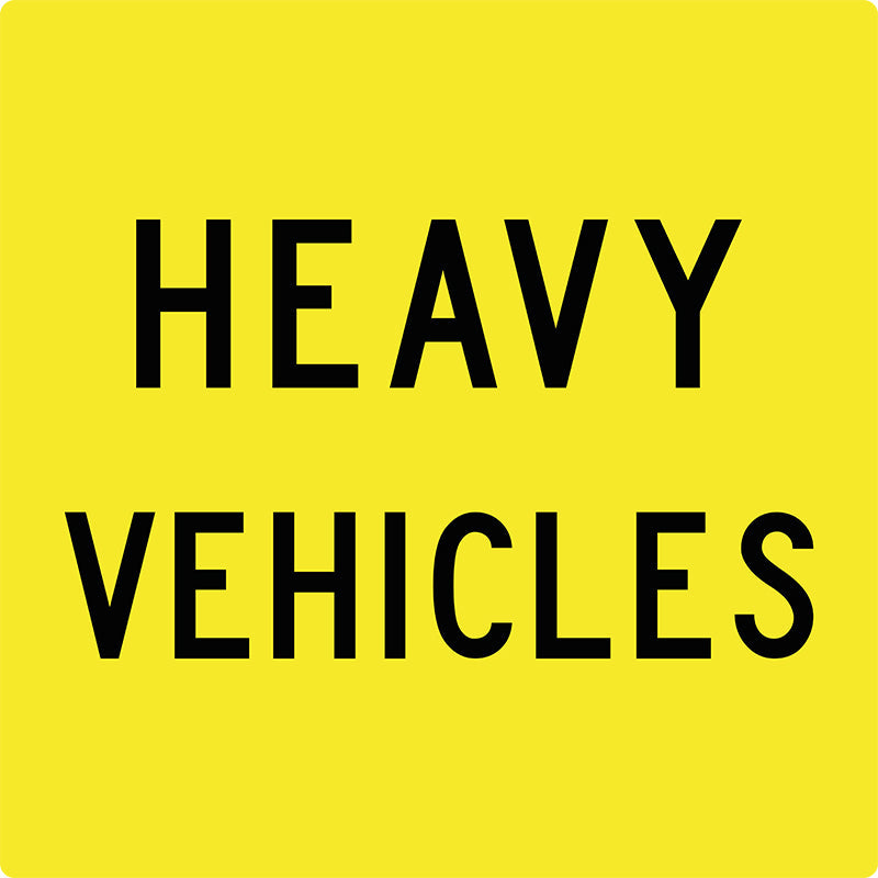Heavy Vehicles, Multi Message Sign