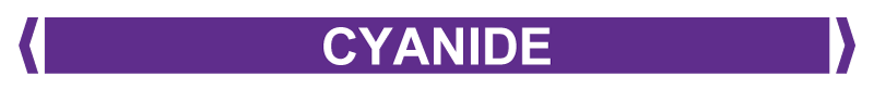 Pipe Markers, , Pack/10 - Cyanide (Violet)
