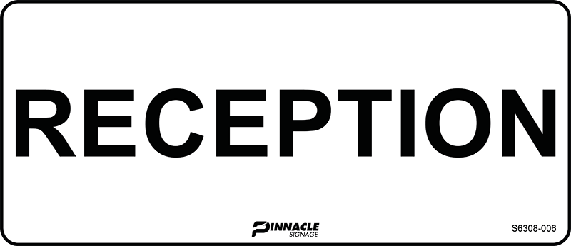 Reception Sign