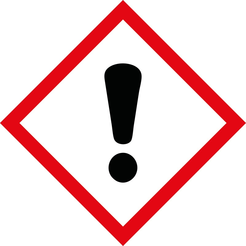 Health Hazard Exclamation Mark (GHS Design)