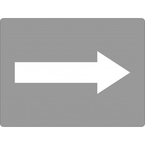 Stencil, Arrow (Picto) Sign