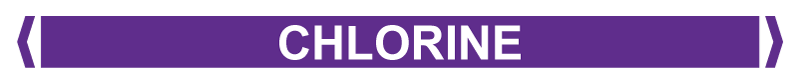 Pipe Markers, , Pack/10 - Chlorine (Violet)