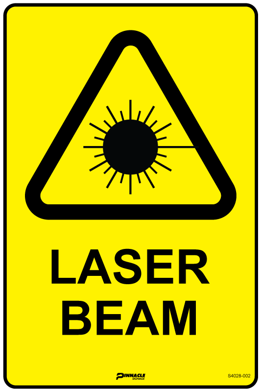 Laser Beam Sign