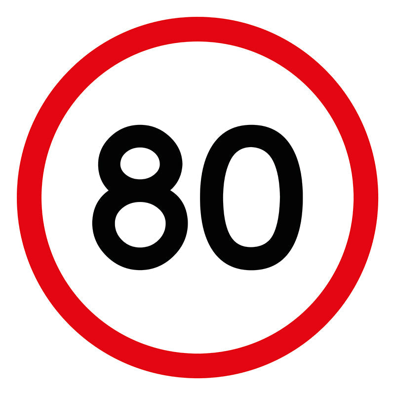 80km/h, Multi Message Sign