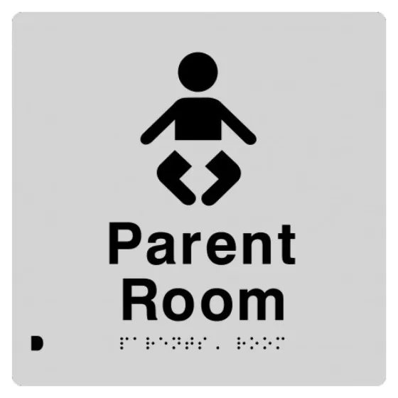 Sign, Parent Room, , Blue/White PVC