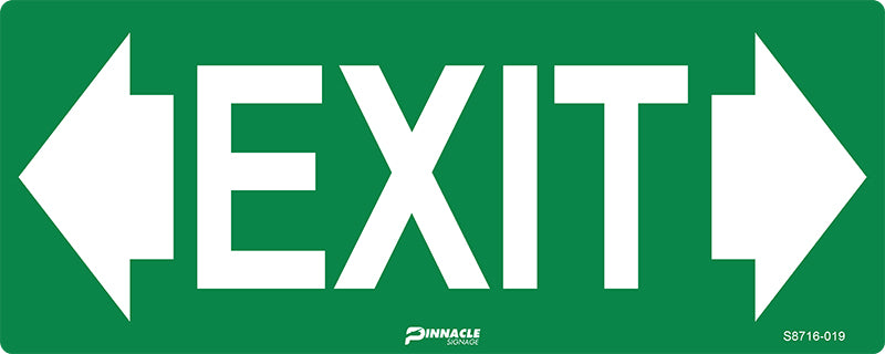 Exit, Left & Right, Luminous Sign