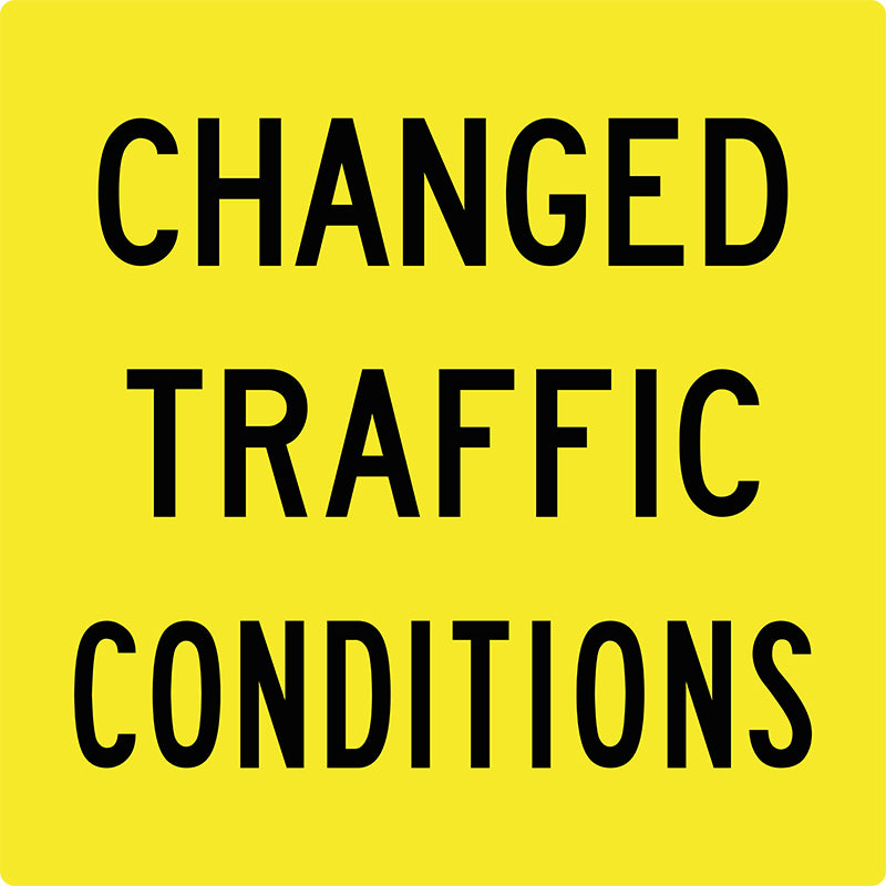 Changed Traffic Conditions, Multi Message Sign
